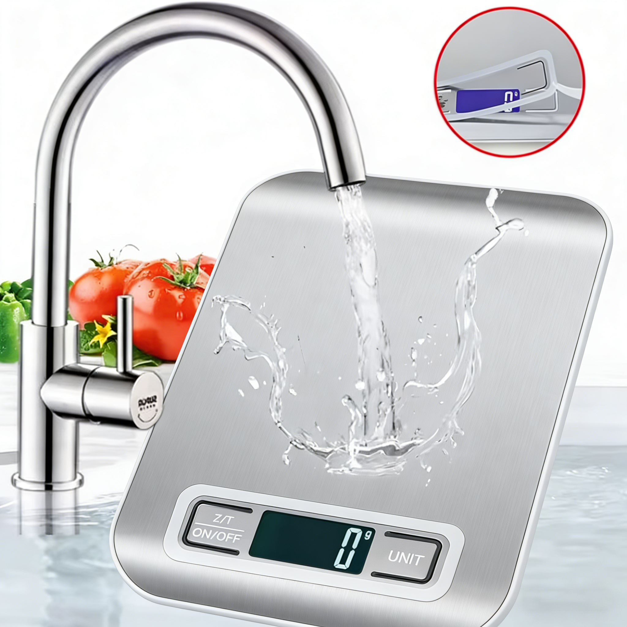 Mini Kitchen Baking - Digital Kitchen Scale 10/5kg-1g LED Display
