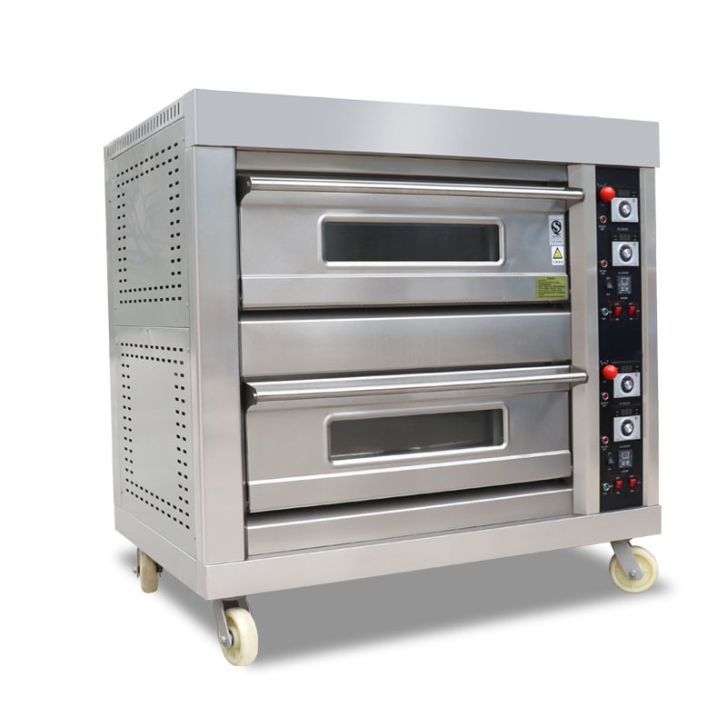 Commercial Kitchen Baking Equipment - Commercial gas oven, two-layer four-basin 400