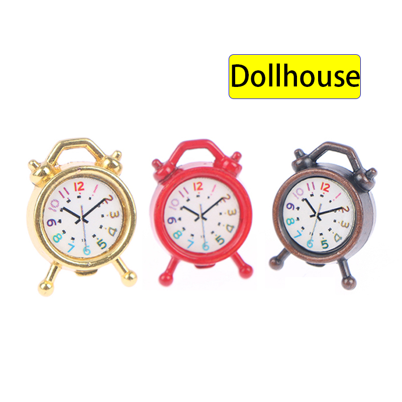 Kitchen Queen - 1PC 1:12 Scale Alarm Clock Doll
