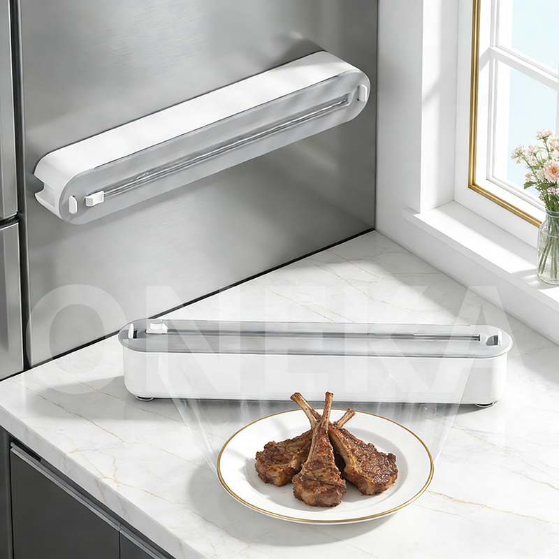Kitchen Baking Sheets - Plastic Wrap Cutter for Cutting Aluminum