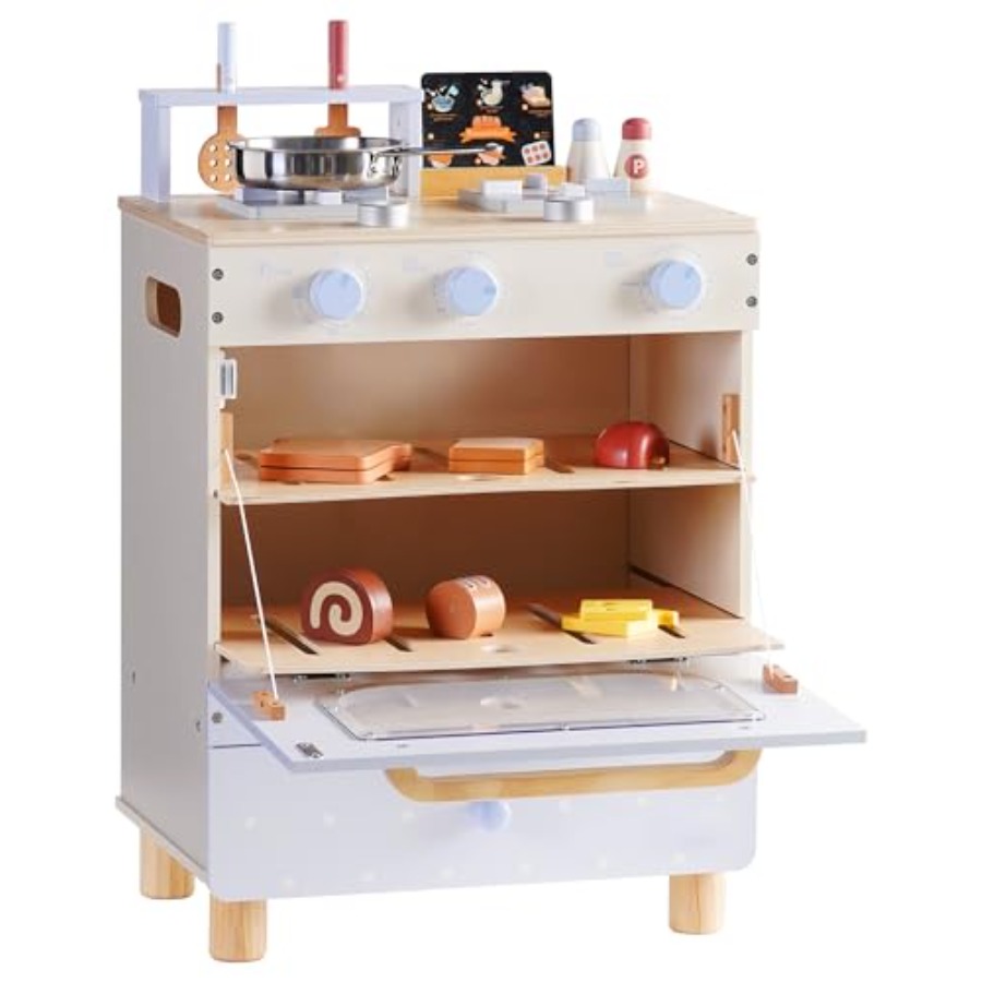 Kitchen Baking Drawer - ' pretend play kitchen set: wooden