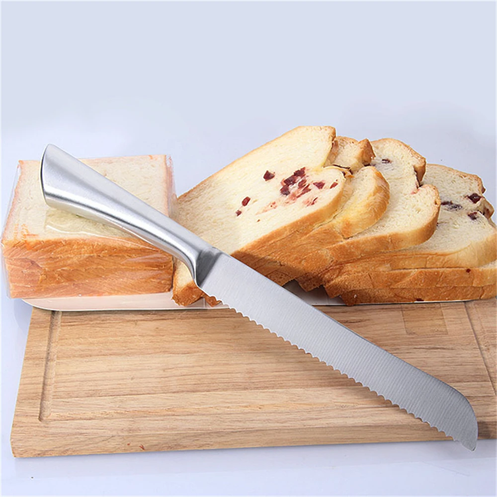 Kitchen Baking Supplies - Bread knife Hollow handle stainless steel