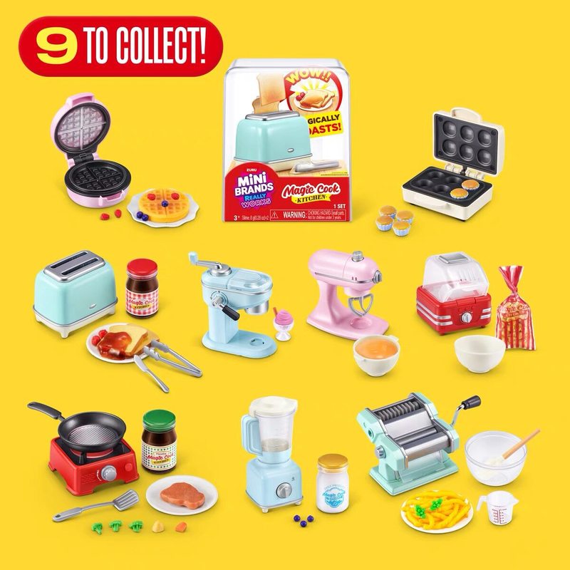 Mini Kitchen Baking - Zuru Mini Magic Kitchen Miniature Appliance