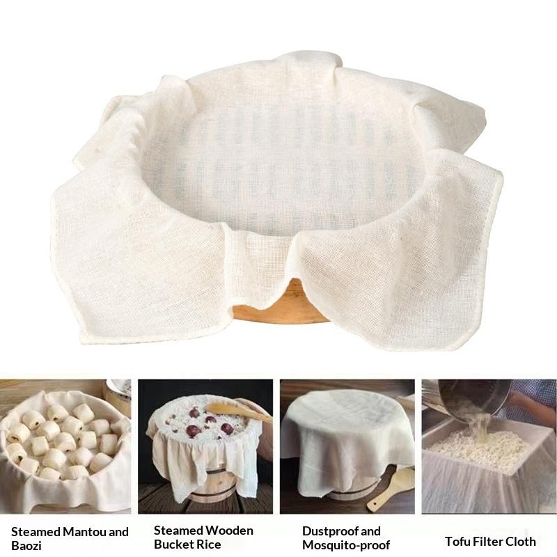 Kitchen Baking Drawer - 3Pcs 40/60CM Pure Cotton Steamer Cloth
