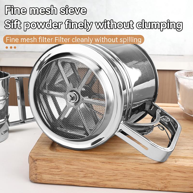 Stainless Steel Flour Sieve Cu - Baking Powder Kitchen incelemesi ve fiyatı