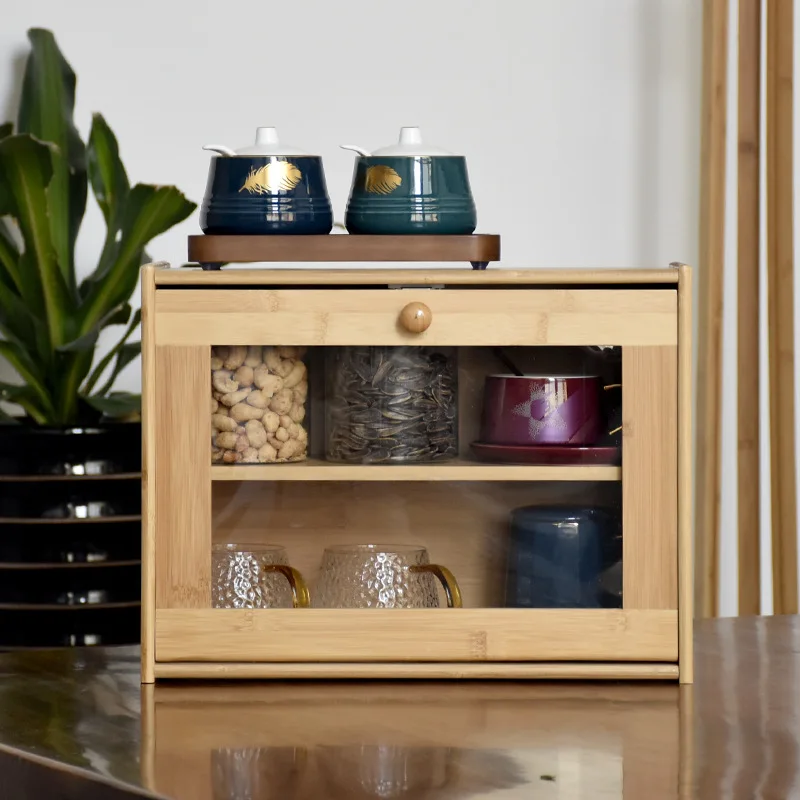 Bamboo Bread Box Storage Box D - Kitchen Zain incelemesi ve fiyatı