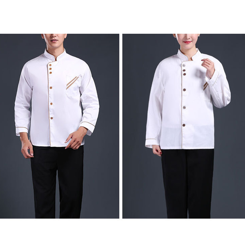 Long Sleeve Unisex Chef Jacket - Cooking Chef Xl incelemesi ve fiyatı