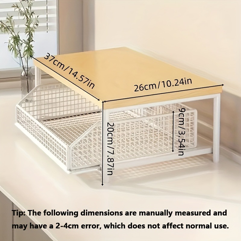 1pc Vertical Standing Shelf Mu - Kitchen Baking Drawer incelemesi ve fiyatı