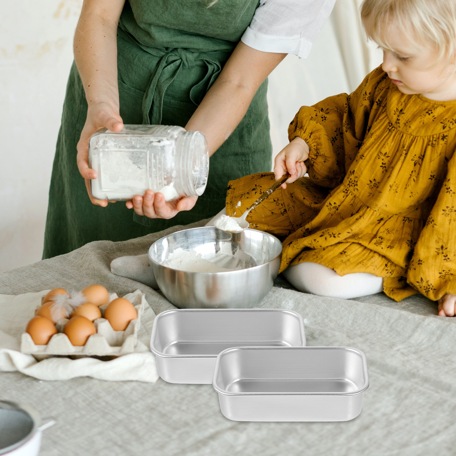 6pcs Square Cake Mold Baking T - Kitchen Baking Supplies incelemesi ve fiyatı