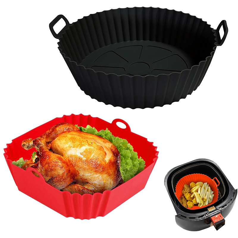 Air Fryer Silicone Liners Pot  - Kitchen Baking Cooking incelemesi ve fiyatı