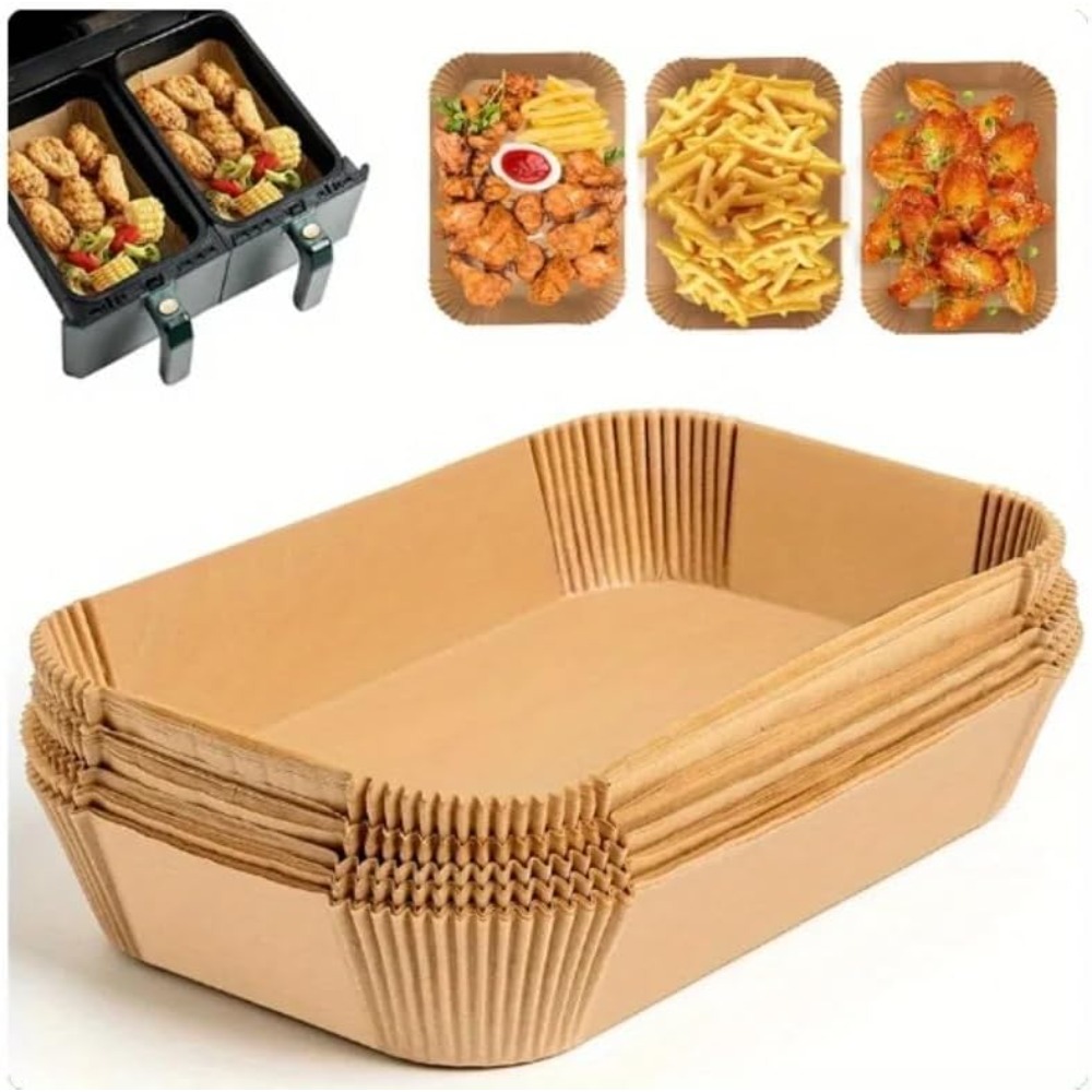 50/100pcs Disposable Air Fryer - Kitchen Baking Sheets incelemesi ve fiyatı