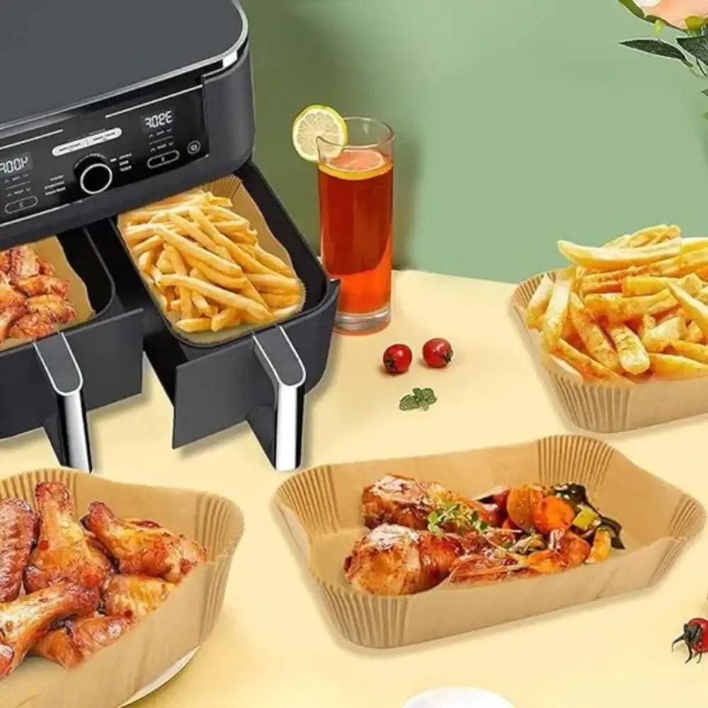 50/100pcs Disposable Air Fryer - Kitchen Baking Sheets incelemesi ve fiyatı