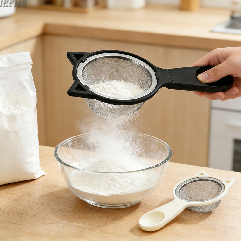 Fine Mesh Flour Sifter Stainle - Baking Powder Kitchen incelemesi ve fiyatı
