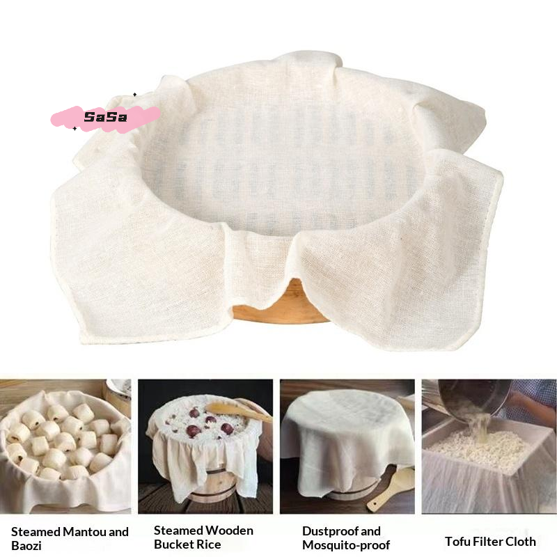 3Pcs Pure Cotton Steamer Cloth - Kitchen Baking Drawer incelemesi ve fiyatı