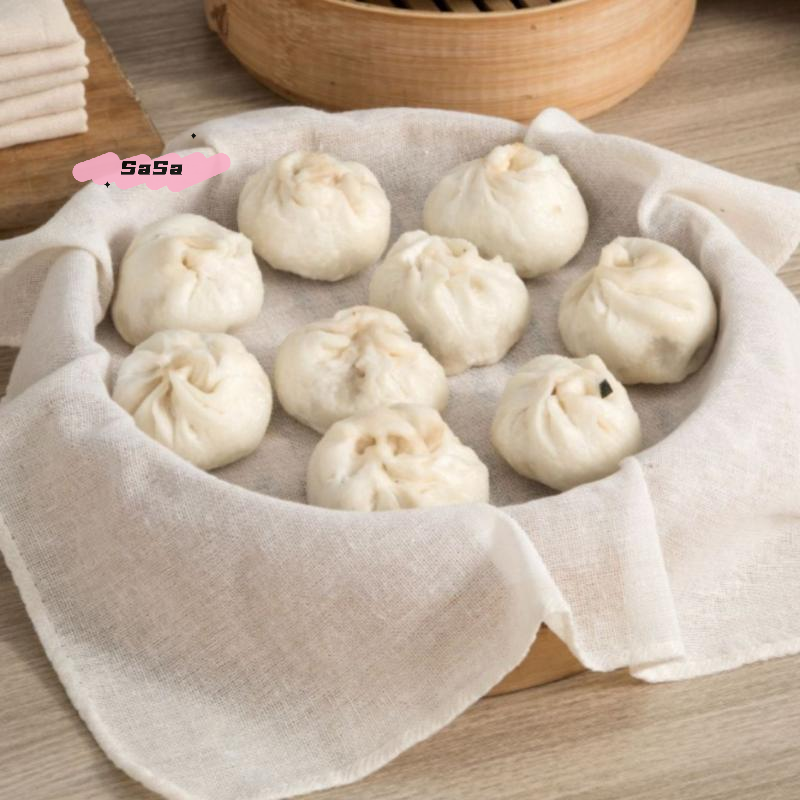 3Pcs Pure Cotton Steamer Cloth - Kitchen Baking Drawer incelemesi ve fiyatı