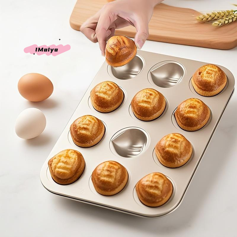 6/9/12 Cavity Chestnut Shaped  - Kitchen Essentials Baking Tray incelemesi ve fiyatı