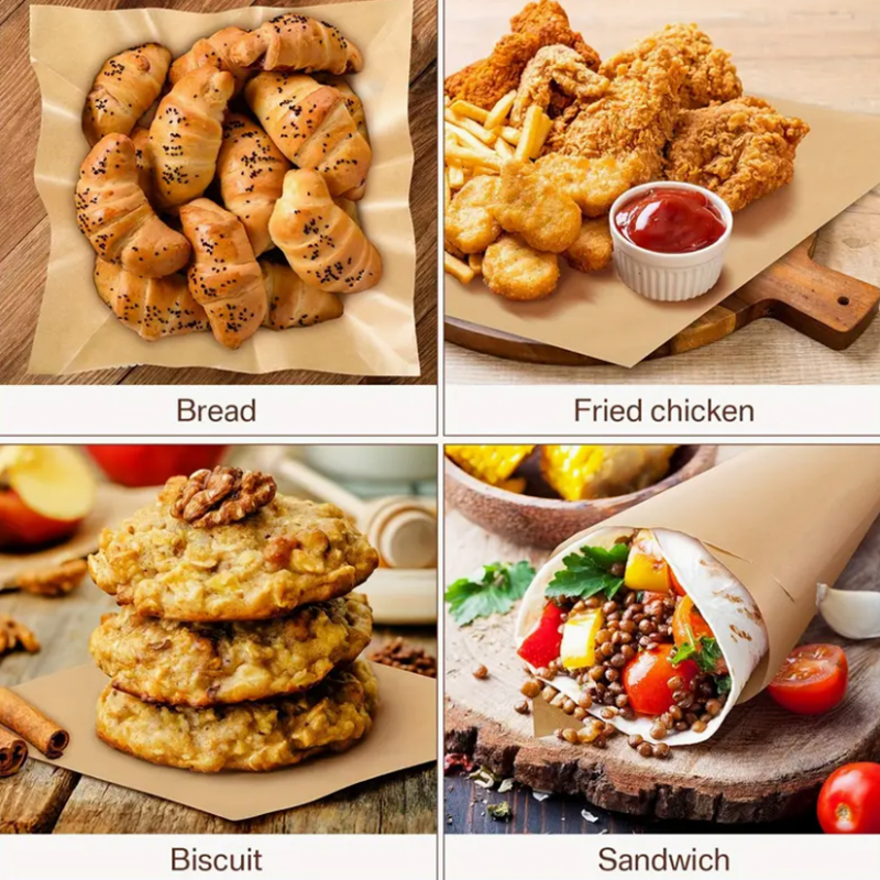 50 sheets of food greaseproof  - Kitchen Baking Sheets incelemesi ve fiyatı