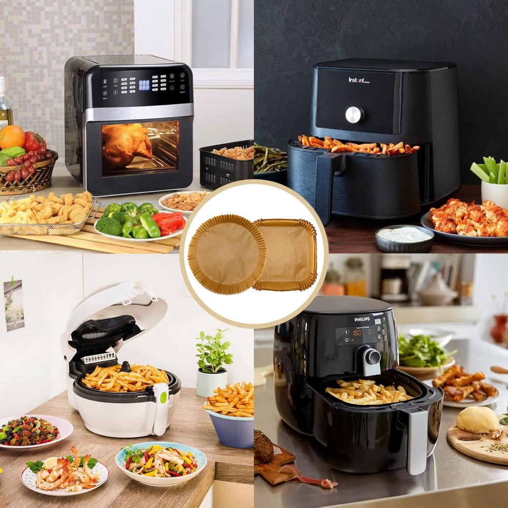 50/100pcs Air Fryer Disposable - Kitchen Baking Sheets incelemesi ve fiyatı