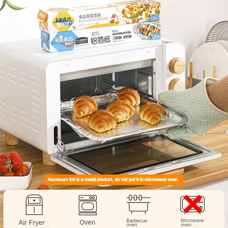 Zackoo 10/20/40M Aluminium Foi - Kitchen Baking Sheets incelemesi ve fiyatı