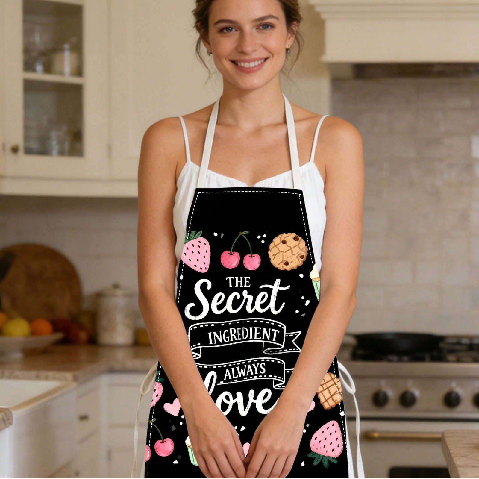 Warm Pink And Black Dessert He - Kitchen Baking Area Ideas incelemesi ve fiyatı