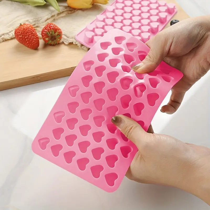 55 Mini Heart Shapes Silicone  - Mini Kitchen Baking incelemesi ve fiyatı