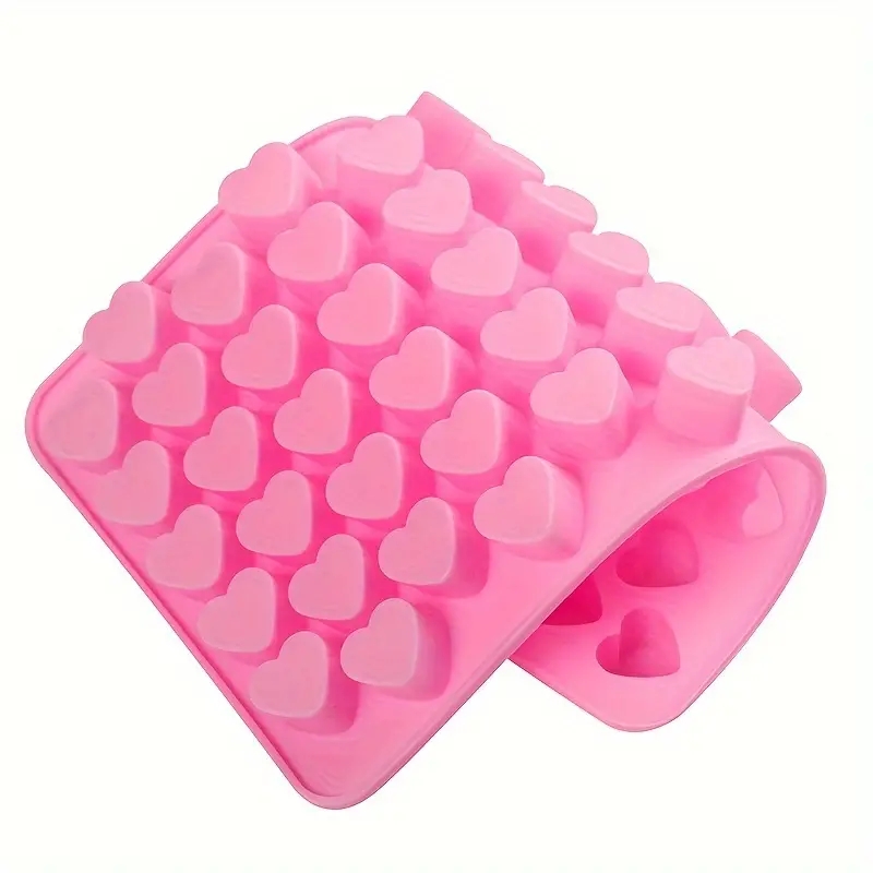 55 Mini Heart Shapes Silicone  - Mini Kitchen Baking incelemesi ve fiyatı