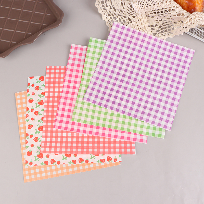 100Pcs 18cm Food Waxed Paper O - Kitchen Baking Sheets incelemesi ve fiyatı