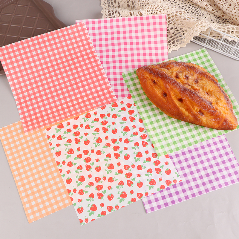 100Pcs 18cm Food Waxed Paper O - Kitchen Baking Sheets incelemesi ve fiyatı