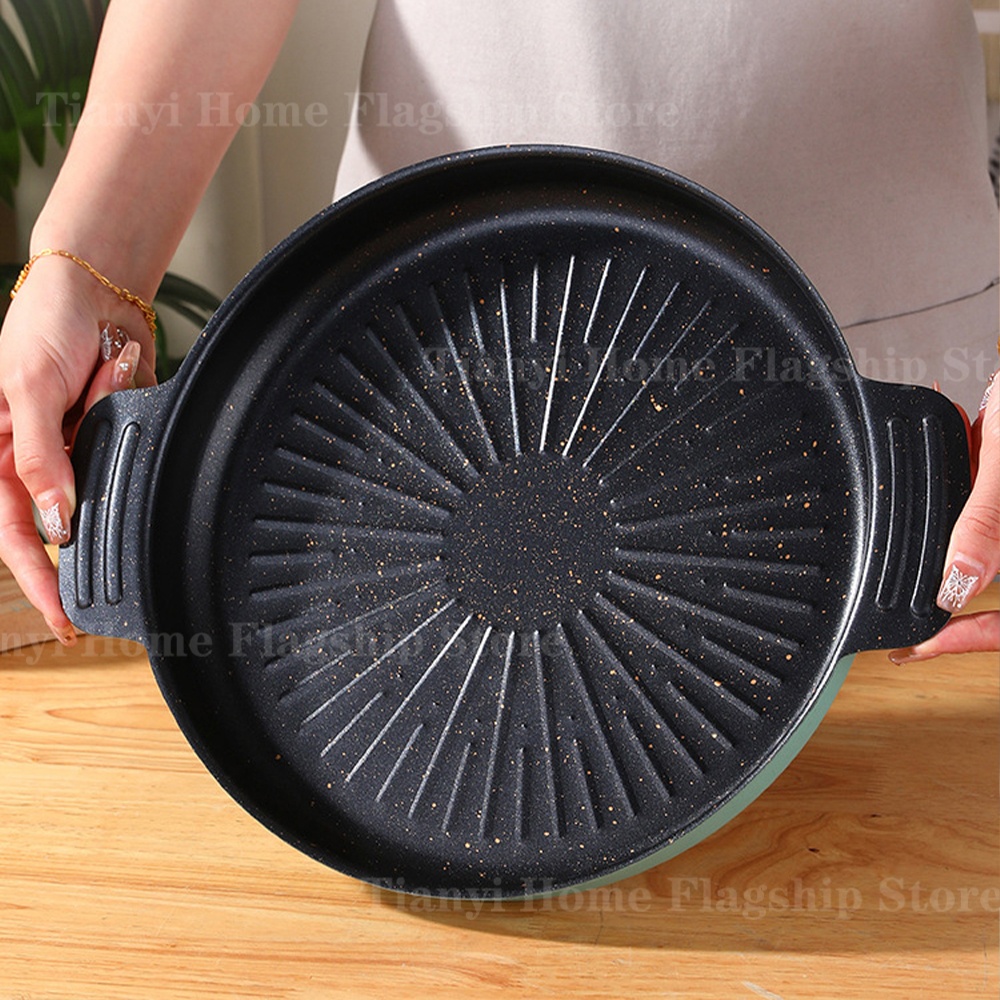 Grill Pan Round Non-Stick Barb - Kitchen Baking Sheets incelemesi ve fiyatı