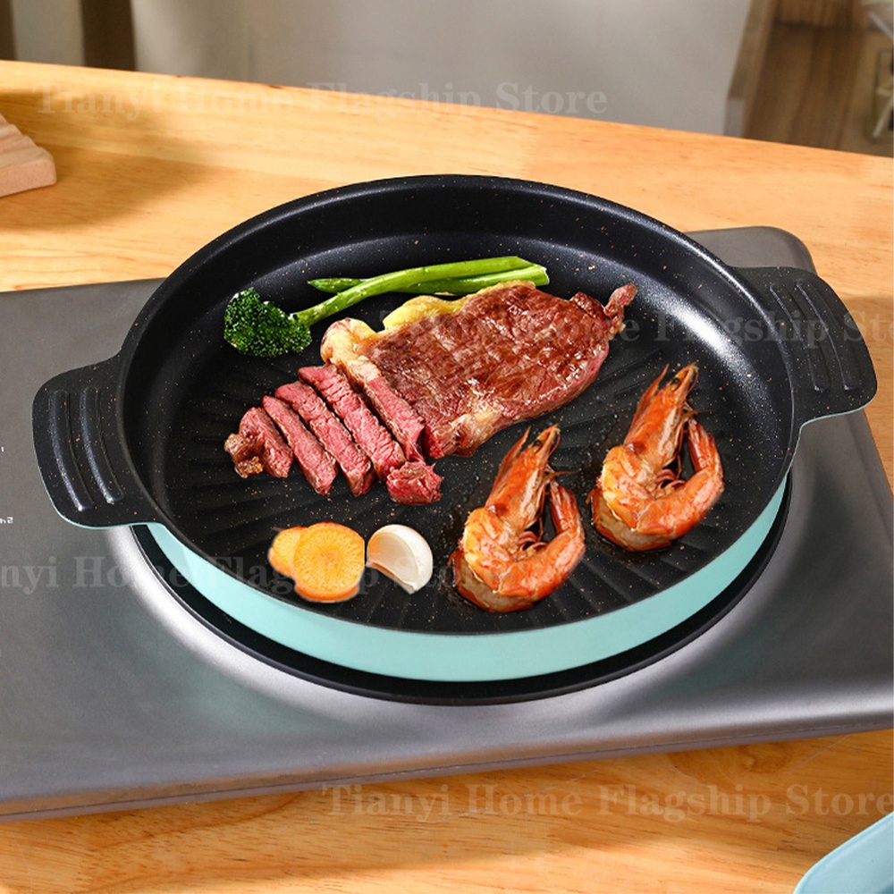 Grill Pan Round Non-Stick Barb - Kitchen Baking Sheets incelemesi ve fiyatı