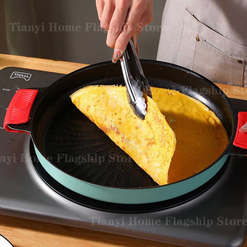 Grill Pan Round Non-Stick Barb - Kitchen Baking Sheets incelemesi ve fiyatı