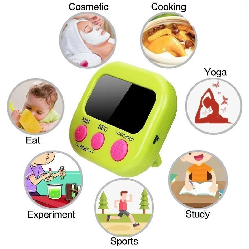 Mini Digital Kitchen Timer Big - Kitchen Baking Game incelemesi ve fiyatı