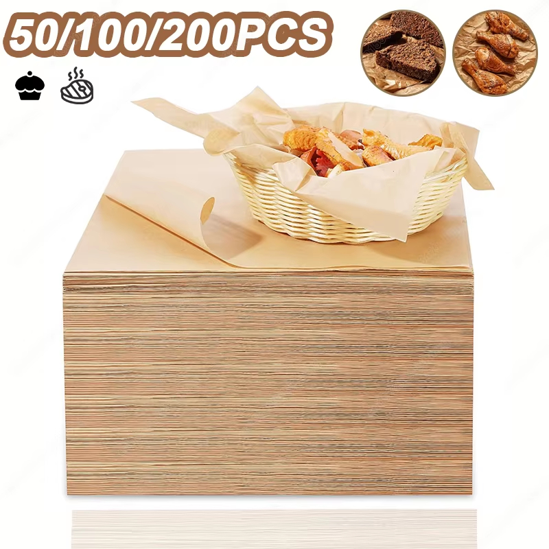 50/100/200PCS Baking Paper Par - Kitchen Baking Sheets incelemesi ve fiyatı