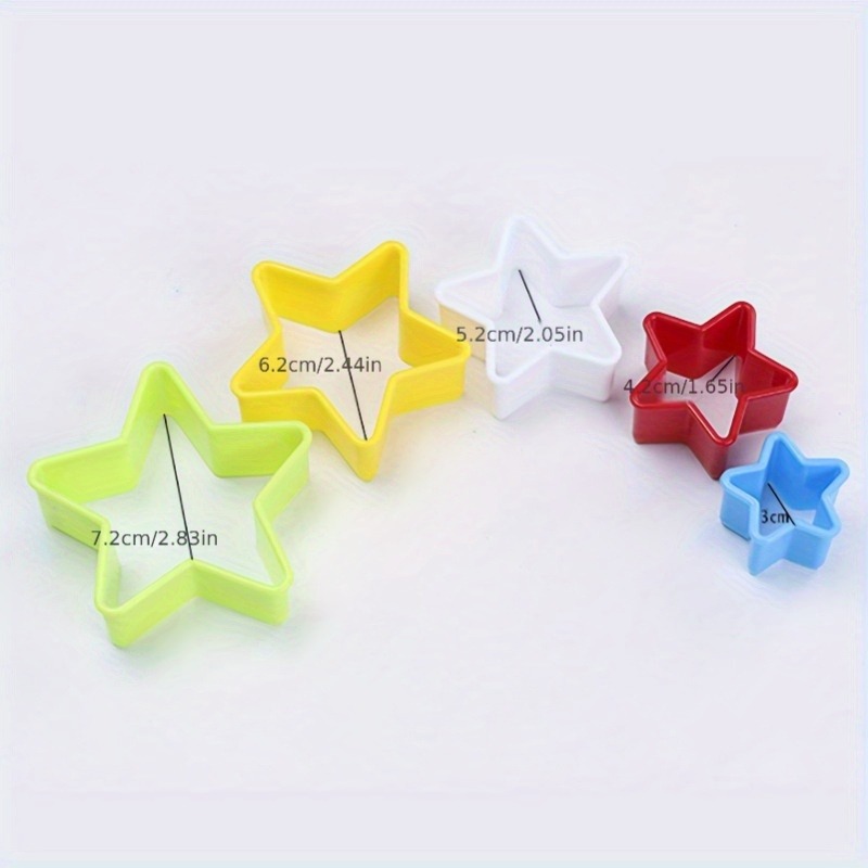 1/2/3PCS Star Shaped Cookie Cu - Kitchen Baking Supplies incelemesi ve fiyatı