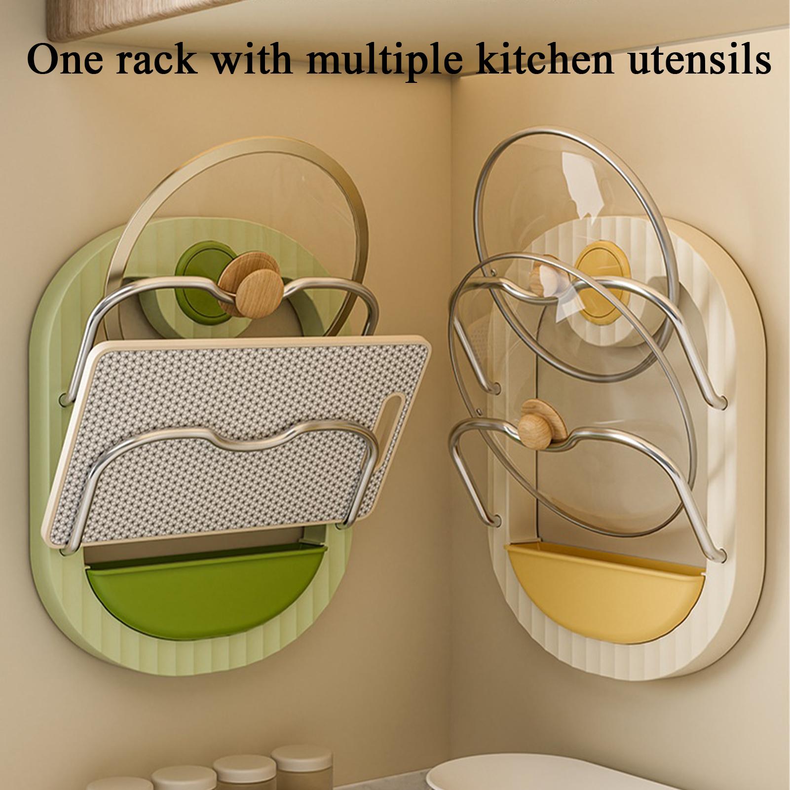 Pot Lid Rack 2-Tier Wall Mount - Kitchen Baking Drawer incelemesi ve fiyatı