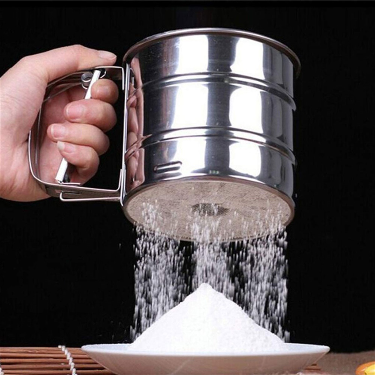 Sifter Strainer Stainless Stee - Baking Powder Kitchen incelemesi ve fiyatı