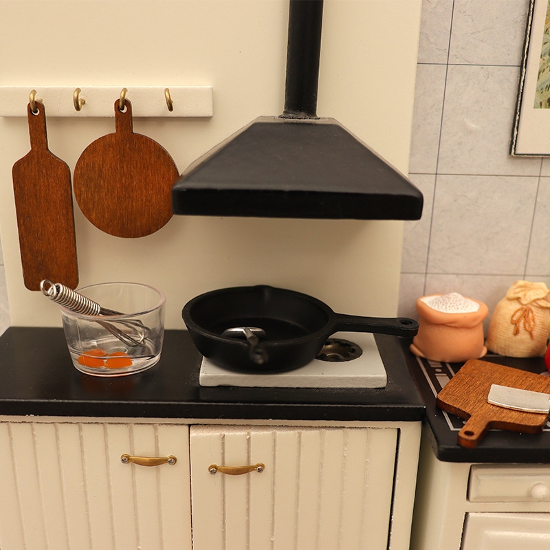 1/12 Dollhouse Miniature Kitch - Kitchen Baking Supplies incelemesi ve fiyatı