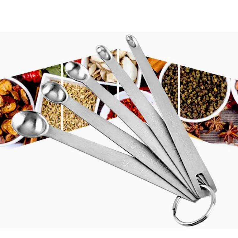 5Pcs Stainless Steel Mini Meas - Mini Kitchen Baking incelemesi ve fiyatı