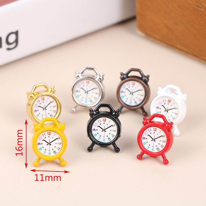 1PC 1:12 Scale Alarm Clock Dol - Kitchen Queen incelemesi ve fiyatı