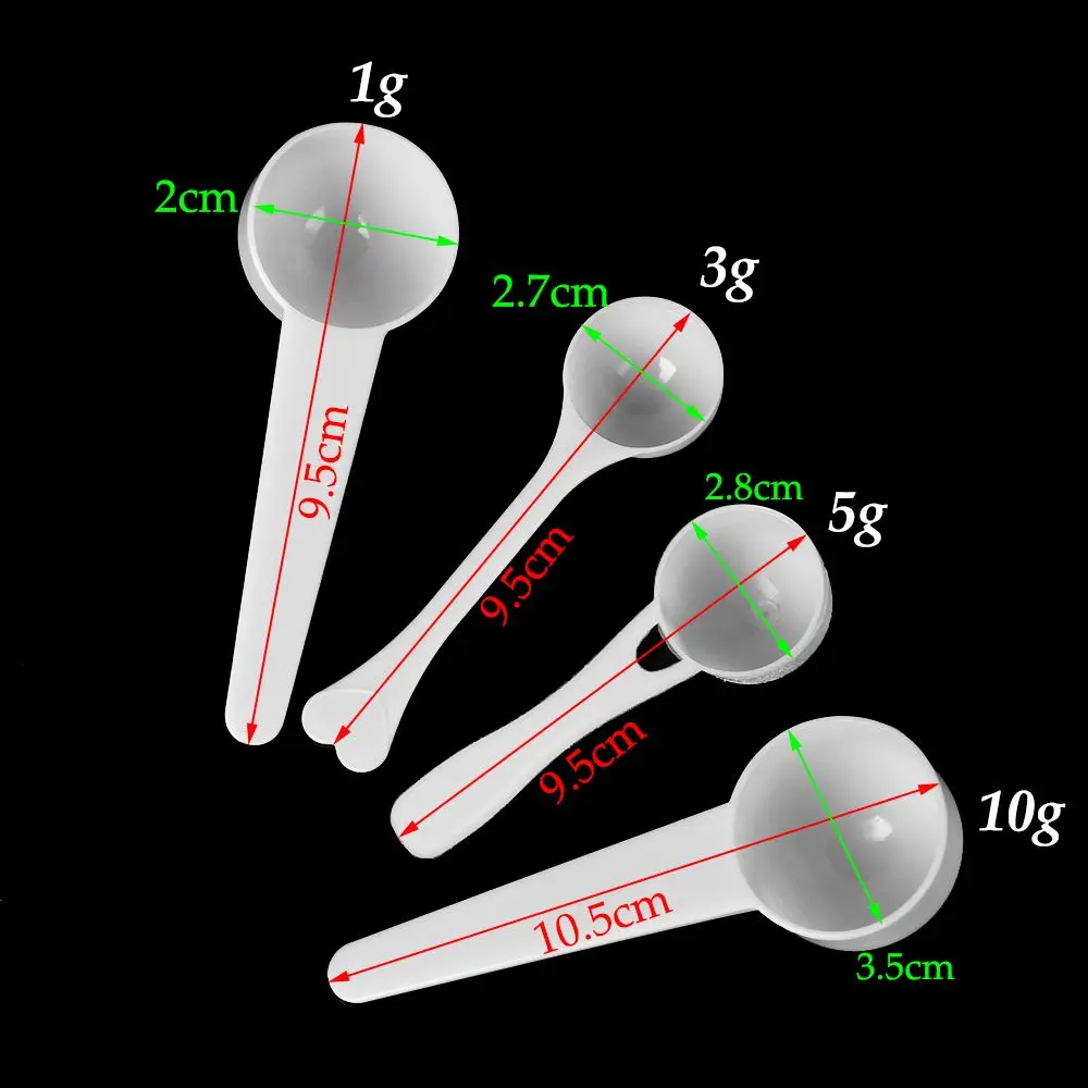 10PCS 1/3/5/10g Measuring Spoo - Baking Powder Kitchen incelemesi ve fiyatı