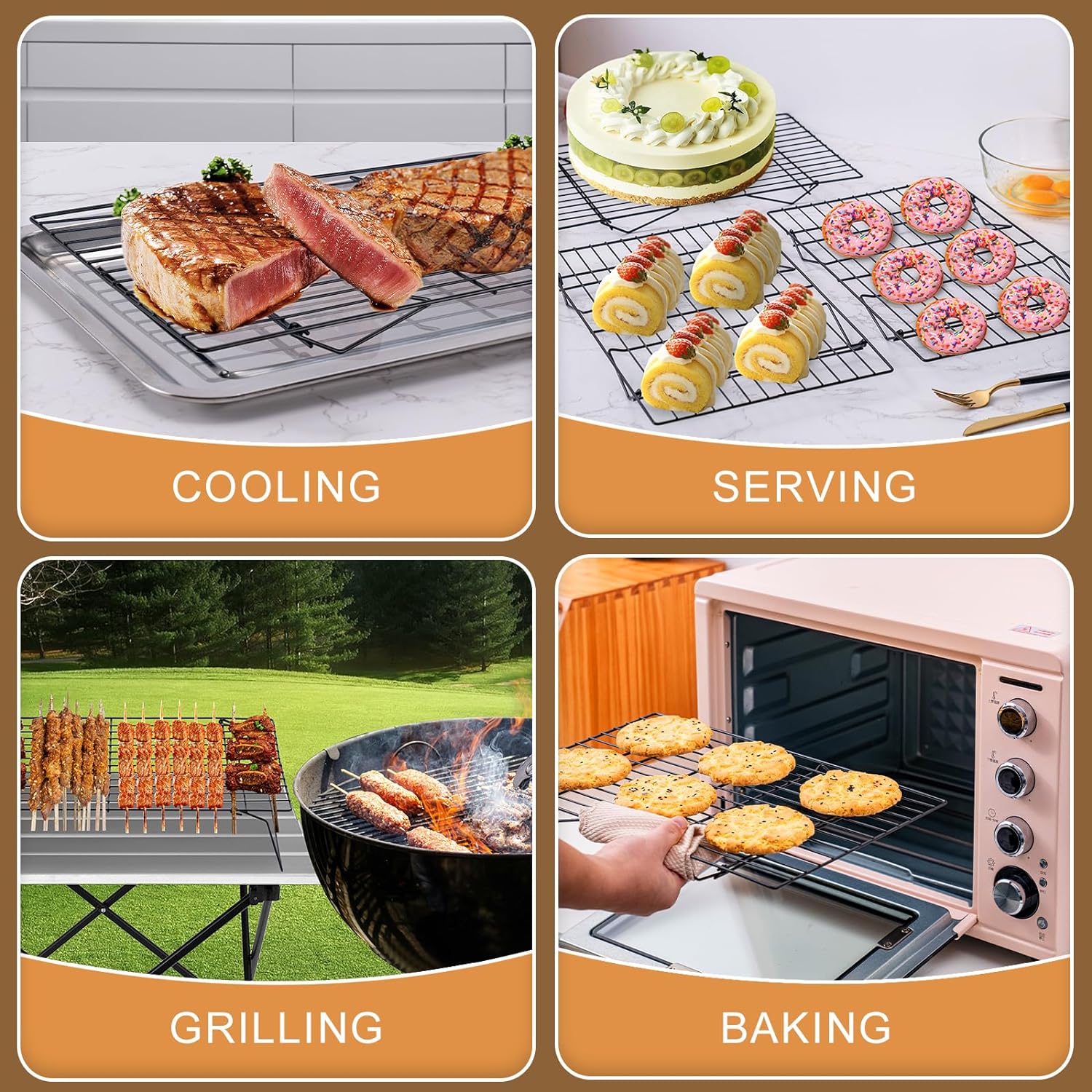 3-Tier Cooling Racks, Stackabl - Kitchen Baking Supplies incelemesi ve fiyatı