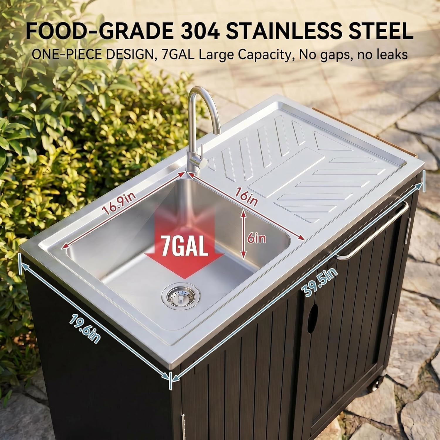 Outdoor Kitchen Island with 30 - Kitchen Queen incelemesi ve fiyatı