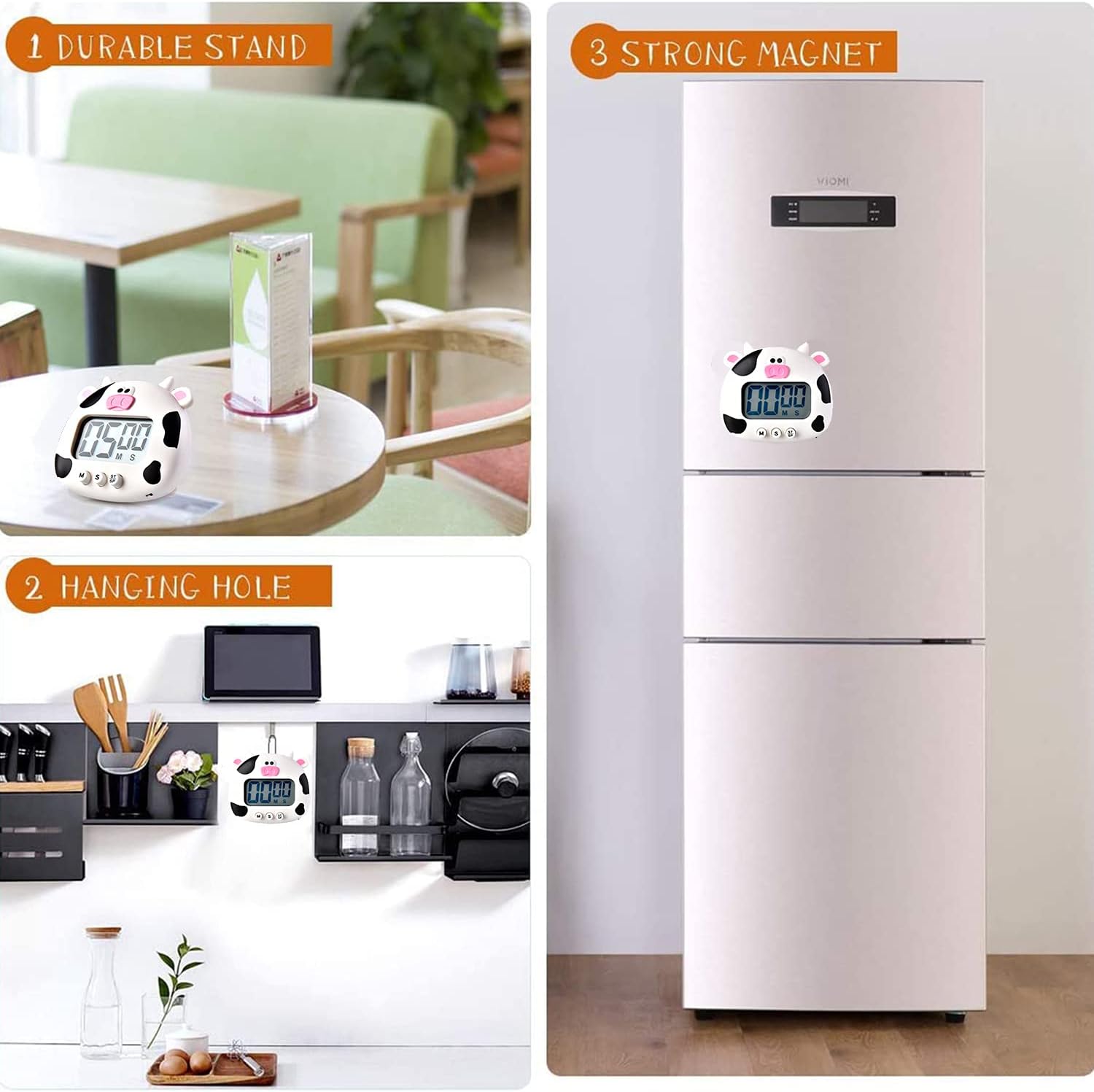 Cute Cow Kitchen Timer, Digita - Kitchen Baking Game incelemesi ve fiyatı