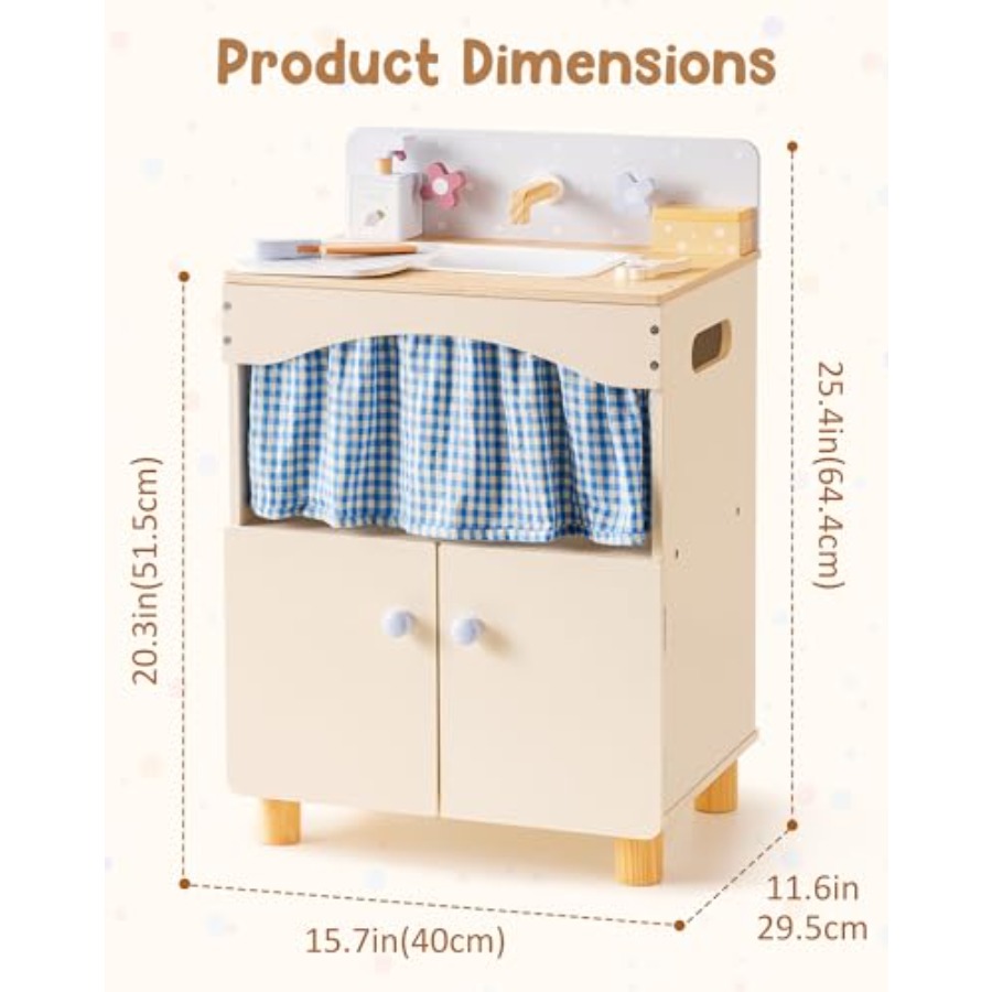 ' play kitchen set for pretend - Kitchen Baking Drawer incelemesi ve fiyatı