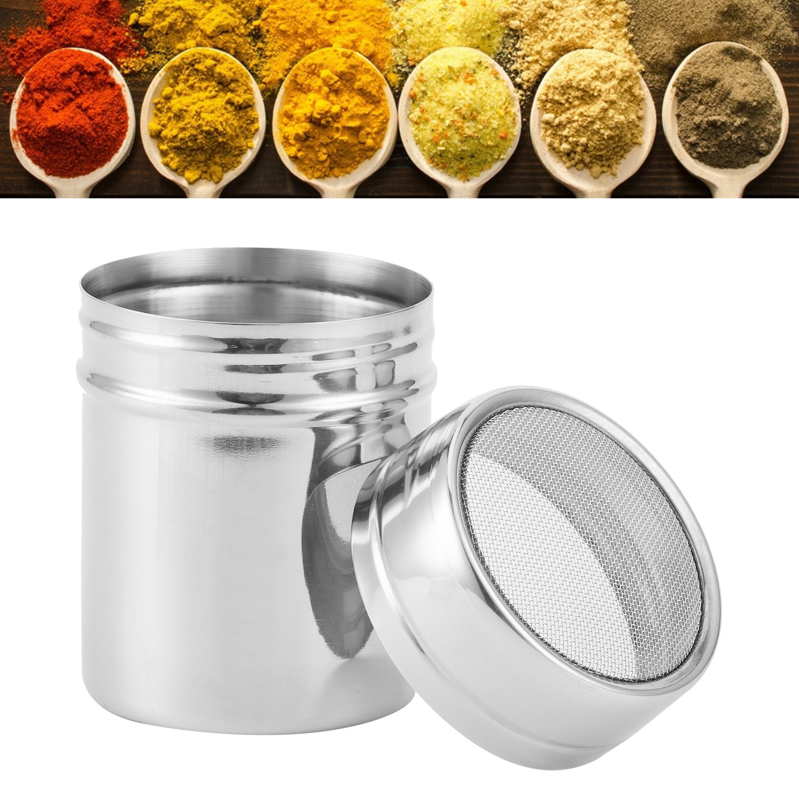 Fine Mesh Powder Shaker Stainl - Baking Powder Kitchen incelemesi ve fiyatı