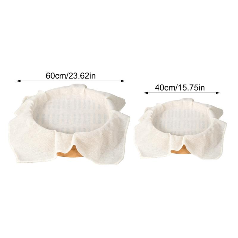 3Pcs And Bun Mat Round Cotton  - Kitchen Baking Drawer incelemesi ve fiyatı