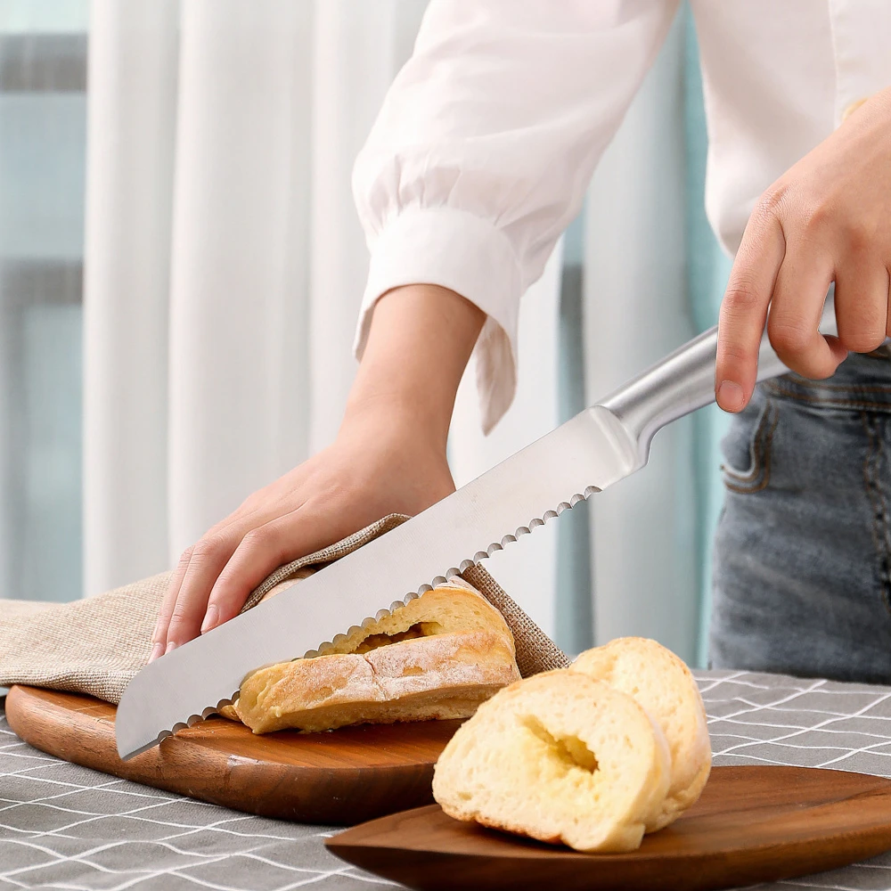 Bread knife Hollow handle stai - Kitchen Baking Supplies incelemesi ve fiyatı