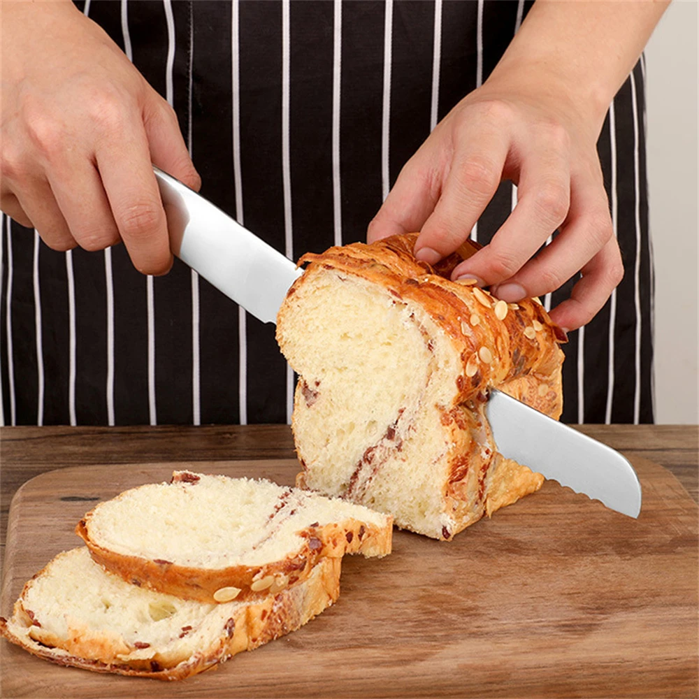 Bread knife Hollow handle stai - Kitchen Baking Supplies incelemesi ve fiyatı