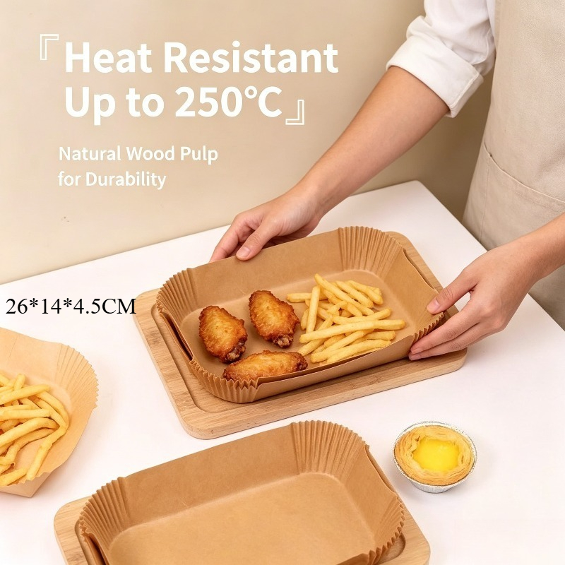 Rectangle Air Fryer Liners Foo - Kitchen Baking Sheets incelemesi ve fiyatı
