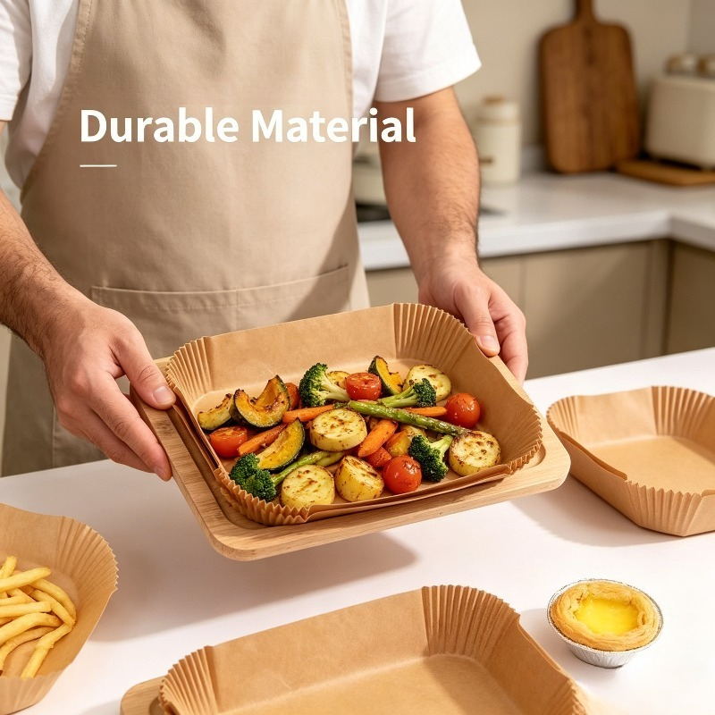 Rectangle Air Fryer Liners Foo - Kitchen Baking Sheets incelemesi ve fiyatı